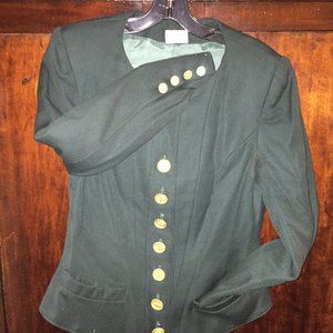 Classic Tailored Wool Jacket